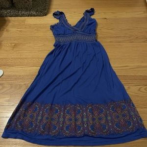 Blue dress